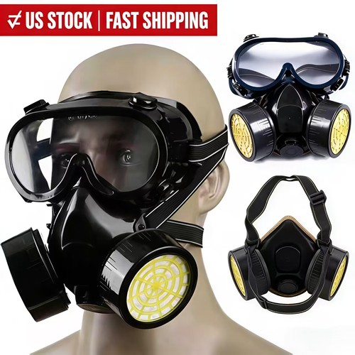 Gas mask respirator - mask, with